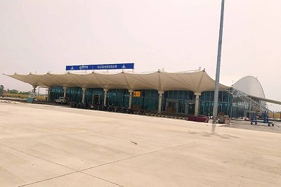 उत्तर प्रदेश : कुशीनगर एयरपोर्ट से नवम्बर में शुरू होगी नियमित उड़ान – सचिव