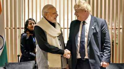 पीएम मोदी और ब्रिटेन के प्रधानमंत्री बोरिस जॉनसन ने की फोन पर बात, अफगानिस्तान और कॉप-26 को लेकर चर्चा