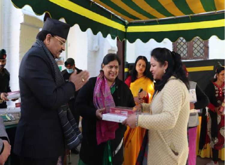 Uttarakhand : विजय संकल्प यात्रा में रक्षा राज्यमंत्री भट्ट ने वीर नारियों को किया सम्मानित