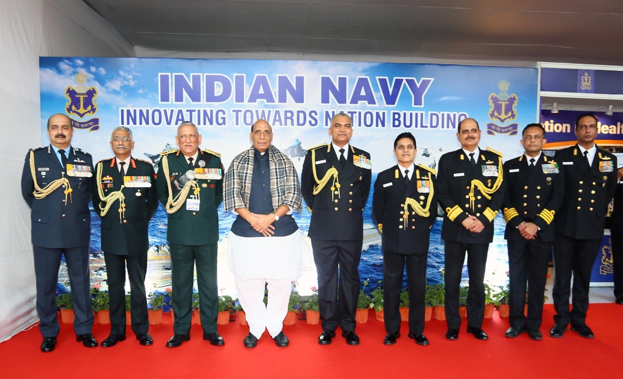 INDIAN NAVY DAY: नौसेना हाउस में लगा इनोवेशन मंडप, दिखाई गई भारत की ‘आत्मनिर्भरता’