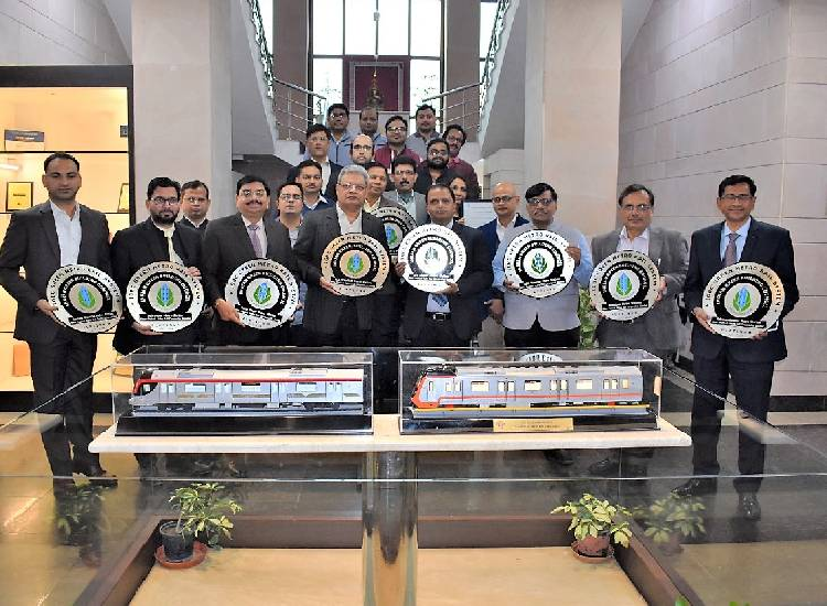 कानपुर मेट्रो के 9 स्टेशनों को इंडियन ग्रीन बिल्डिंग काउन्सिल ने दी प्लैटिनम रेटिंग