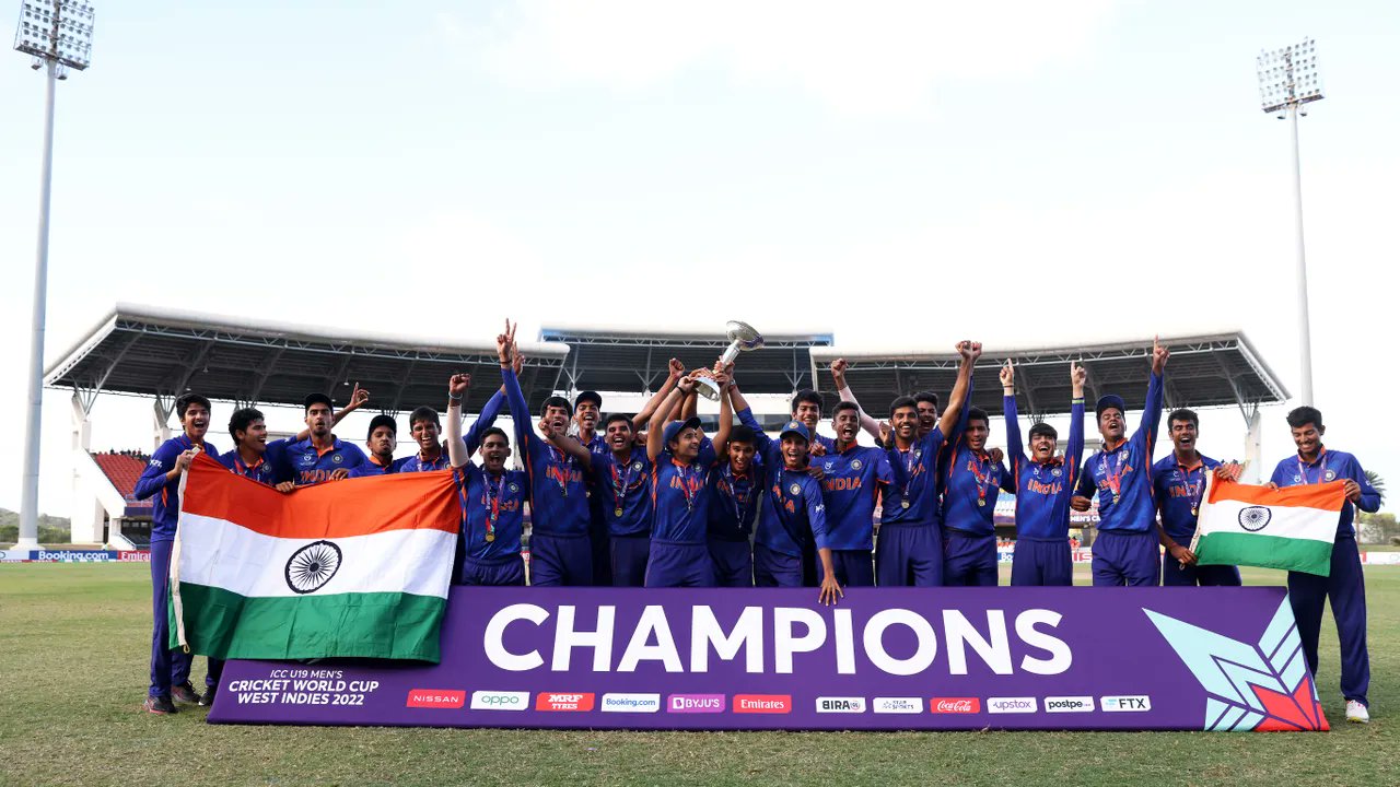 U19 World Cup : BCCI का ऐलान- जीतने वाली भारतीय टीम के हर एक खिलाड़ियों को 40 लाख रुपए दिए जाएंगे