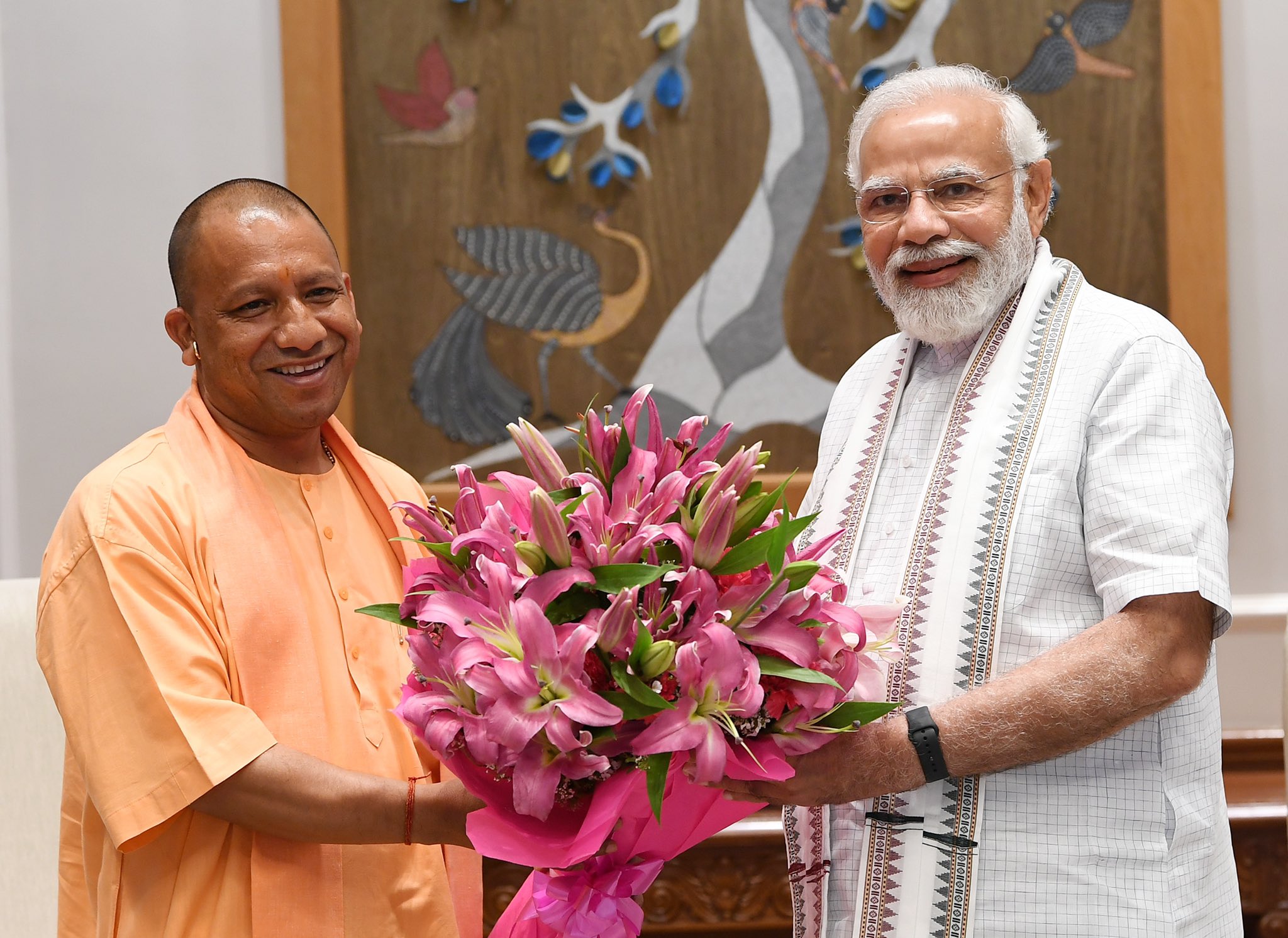 Delhi : सीएम योगी आदित्यनाथ ने की प्रधानमंत्री नरेंद्र मोदी से मुलाकात, कई मुद्दों पर हुई चर्चा
