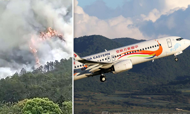 चीन में उड़ते विमान में लगी आग, 133 यात्री थे सवार