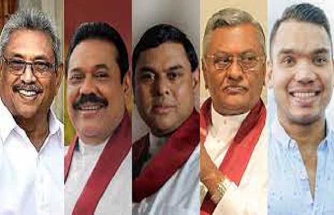 SriLanka : श्रीलंका में राष्ट्रपति-प्रधानमंत्री सहित 6 मंत्री राजपक्षे के परिवार से, मंत्रिमंडल भंग करने की मांग