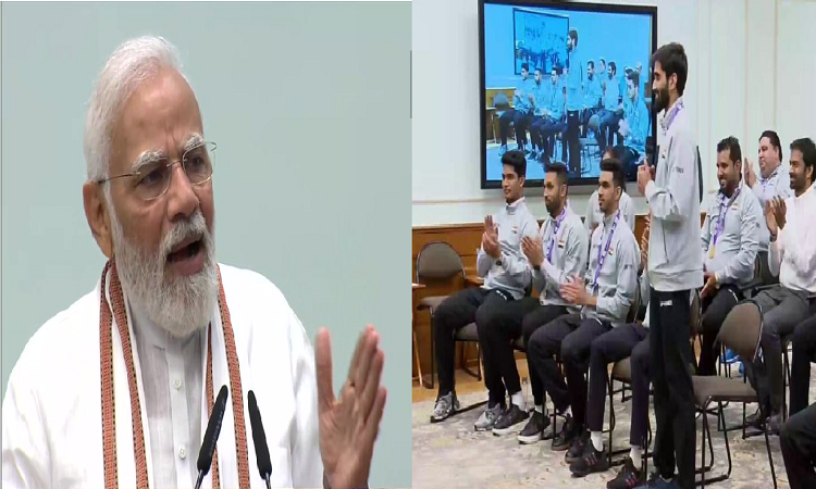 प्रधानमंत्री ने थॉमस और उबर कप के भारतीय बैडमिंटन दल से की मुलाकात