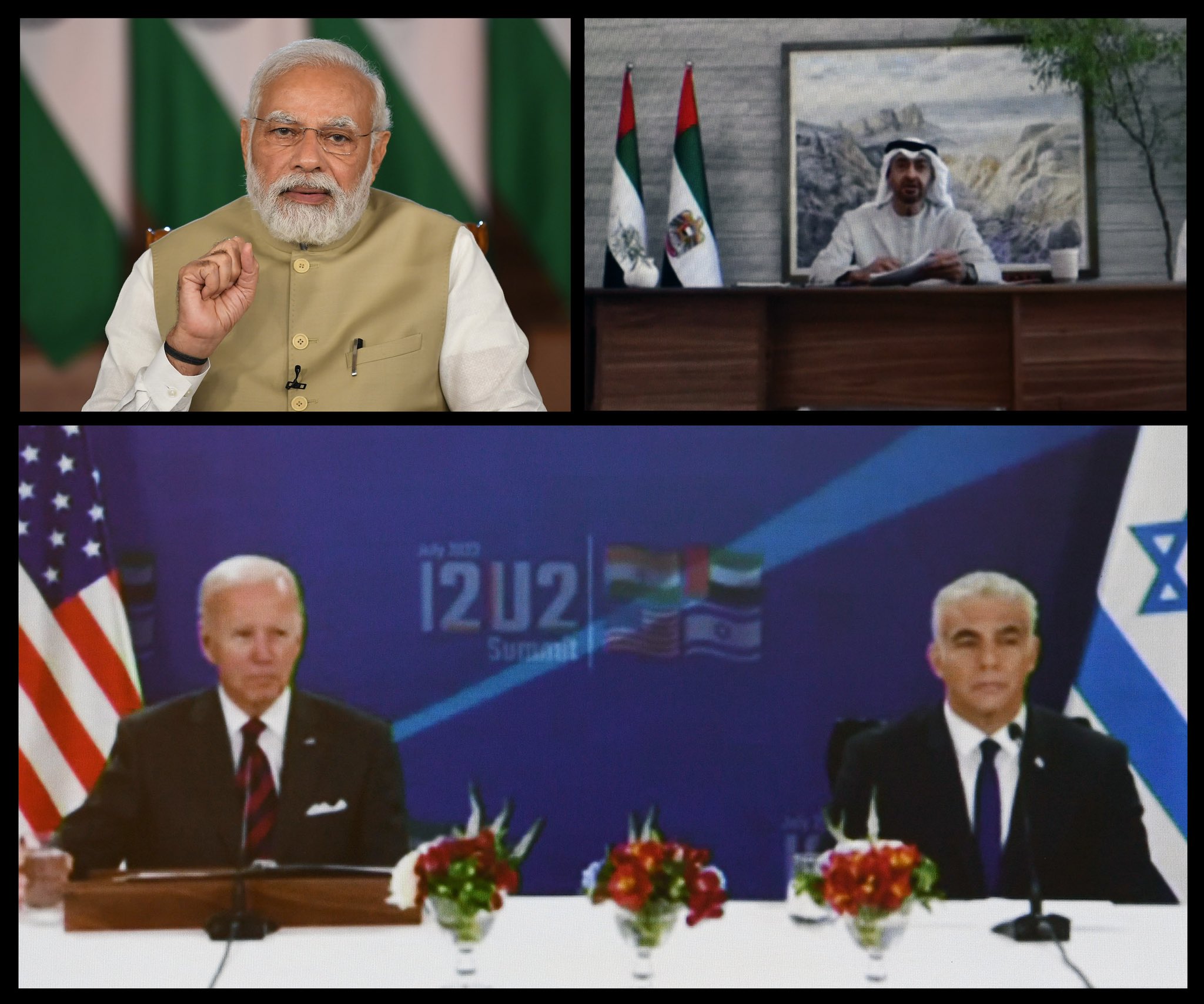 I2U2 Summit : 4 देशों के मंच I2U2 का एजेंडा प्रगतिशील और सकारात्मक- पीएम मोदी