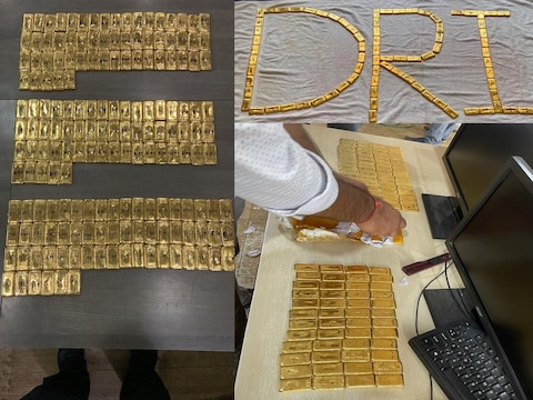 DRI ने जब्त किया 66 किलो सोना,पटना और दिल्ली में हुए जब्त