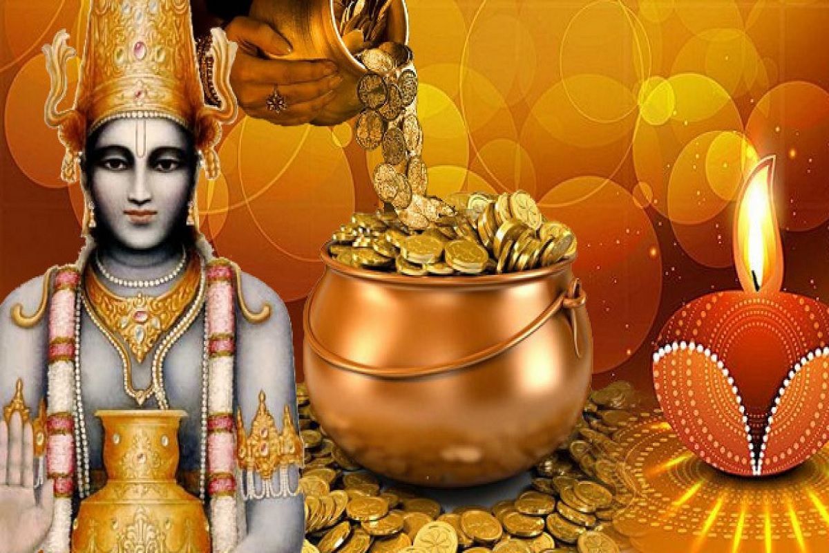 Dhanteras 2022: धनतेरस पर्व का शुभ मुहूर्त,महत्व और भगवान धन्वतंरि की पूजा विधि