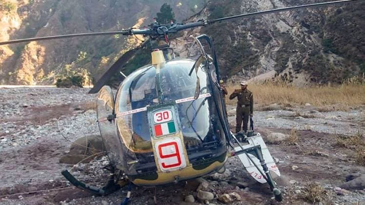 Cheetah helicopter crash: अरुणाचल प्रदेश के तवांग में सेना का चीता हेलीकॉप्टर दुर्घटनाग्रस्त, एक पायलट की मौत