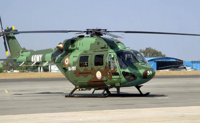 अरुणाचल प्रदेश के सियांग जिले में सेना का हेलीकॉप्टर क्रैश, रेस्क्यू टीम घटनास्थल पर