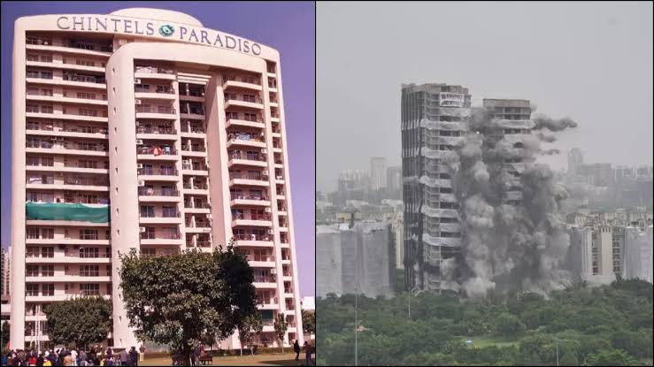 Gurugram News: नोएडा के ट्विन टॉवर्स की तर्ज पर गुरुग्राम के चिंतल्स पारादीसो सोसायटी के D टॉवर को किया जाएगा ध्वस्त
