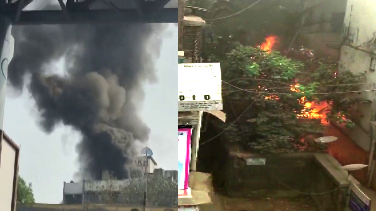 Mumbai: घाटकोपर इलाके में लगी भीषण आग , 1 की मौत ,22 लोग पारेख अस्पताल में भर्ती, मौके पर मौजूद 8 दमकल की गाड़ियां