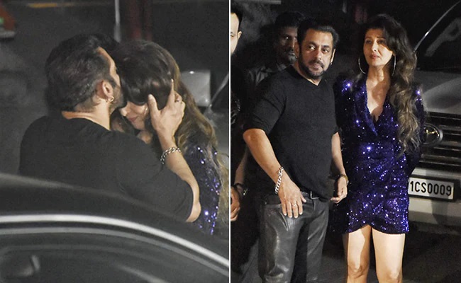 Salman Khan Birthday: सलमान खान की बर्थडे पार्टी में पहुंची एक्स गर्लफ्रेंड संगीता बिजलानी, भाईजान ने किया Kiss – देखें तस्वीरें