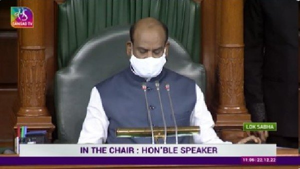 संसद में लौटा मास्क, सभी का मास्क लगाना हुआ जरूरी,Lok Sabha अध्यक्ष Om Birla ने सांसदों से की अपील