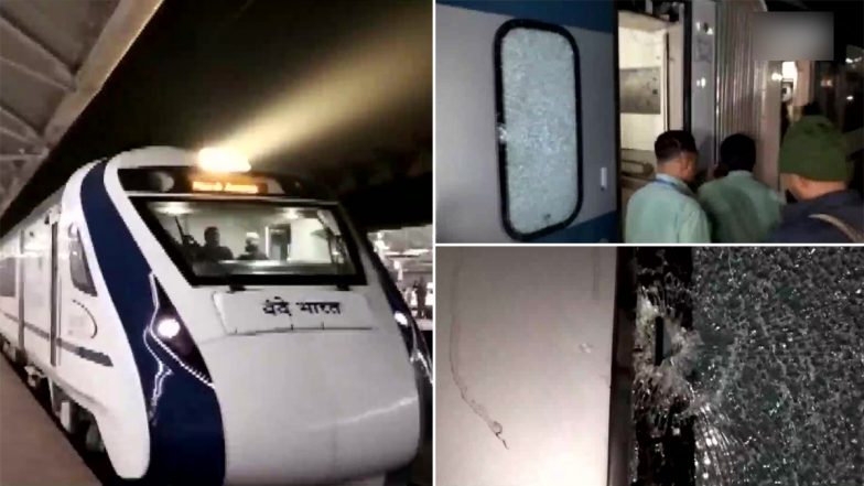 Big news: वंदे भारत ट्रेन पर पश्चिम बंगाल में पथराव, खिड़की के टूटे कांच ; 4 दिन पहले हुई थी लॉन्चिंग