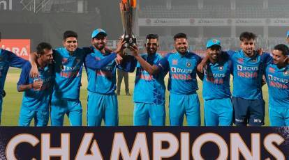 भारत ने श्रीलंका को 91 रन से हराकर 2-1 से जीती सीरीज,हार्दिक की कप्तानी में लगातार तीसरी सीरीज जीता भारत