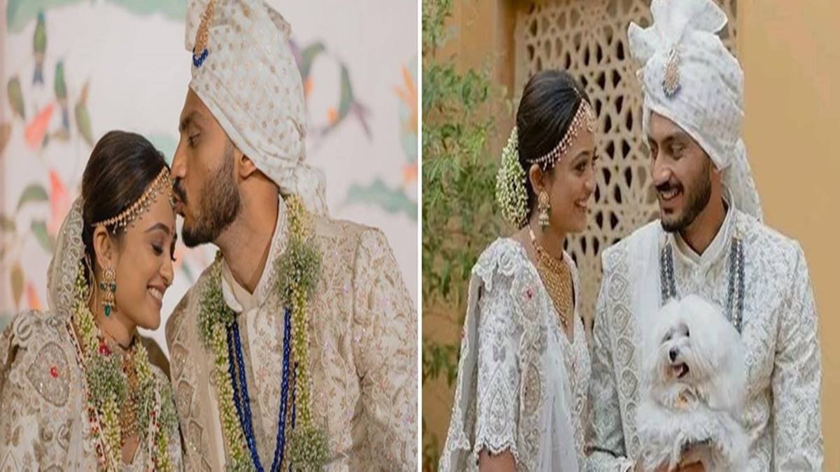 Axar Patel Marriage: शादी के बंधन में बंधे भारतीय क्रिकेटर अक्षर पटेल, महा के साथ लिए सात फेरे