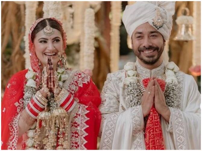 Abhishek Shivaleeka Wedding : ‘दृश्यम 2’ के निर्देशक अभिषेक पाठक ने शिवालिका ओबेरॉय संग रचाई शादी, पहली तस्वीर आई सामने