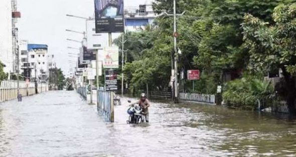 दिल्ली में सड़क पर भरे पानी ने ले ली तीन बच्चों की जान
