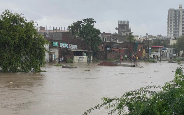 पंजाबः पटियाला में भीषण बारिश से जनजीवन अस्त-व्यस्त, राजपुरा थर्मल पावर प्लांट में घुसा पानी 