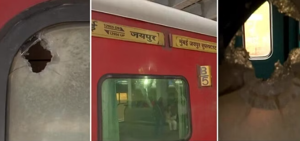 मुंबई-जयपुर ट्रेन की बोगी में चली गो‎लियां, ASI समेत चार की मौत-Bullets fired in Mumbai-Jaipur train bogie, four including ASI killed