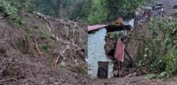 हिमाचल प्रदेशः भारी बारिश से सोलन के कंडाघाट में फटा बादल, सात की मौत, शिवमंदिर भूस्खलन की चपेट में