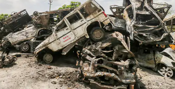 हरियाणाः नूंह में कर्फ्यू जारी, नौ जिलों में धारा-144 लागू, 6 की मौत, 111 गिरफ्तार