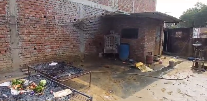 massive explosion inside the house