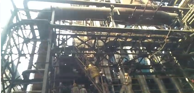 छत्तीसगढ़ः भिलाई स्टील प्लांट के ब्वायलर में लगी आग