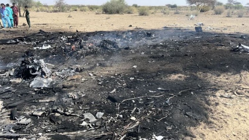 जैसलमेर विमान हादसा : जैसलमेर में वायुसेना का टोही विमान क्रैश, तेज धमाके के बाद आग लगी