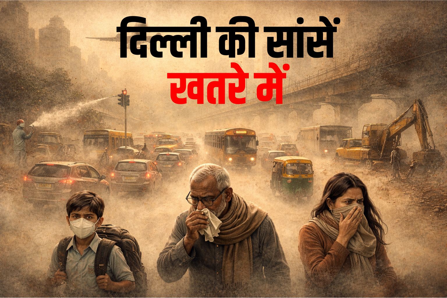 दिल्ली-एनसीआर: नए साल की दहलीज़ पर दमघोंटू सच