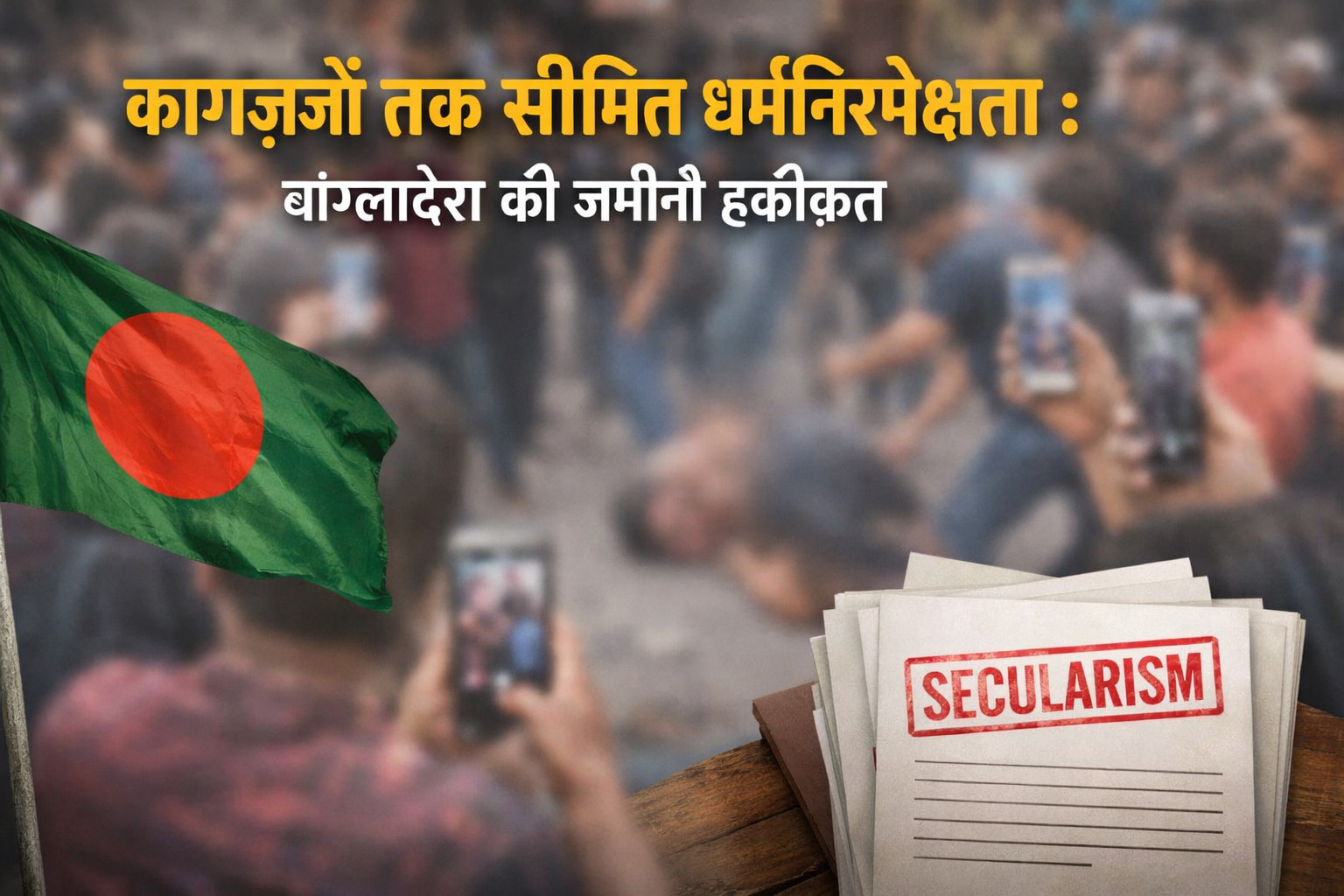 काग़ज़ों की धर्मनिरपेक्षता बनाम बांग्लादेश की जमीनी हक़ीक़त