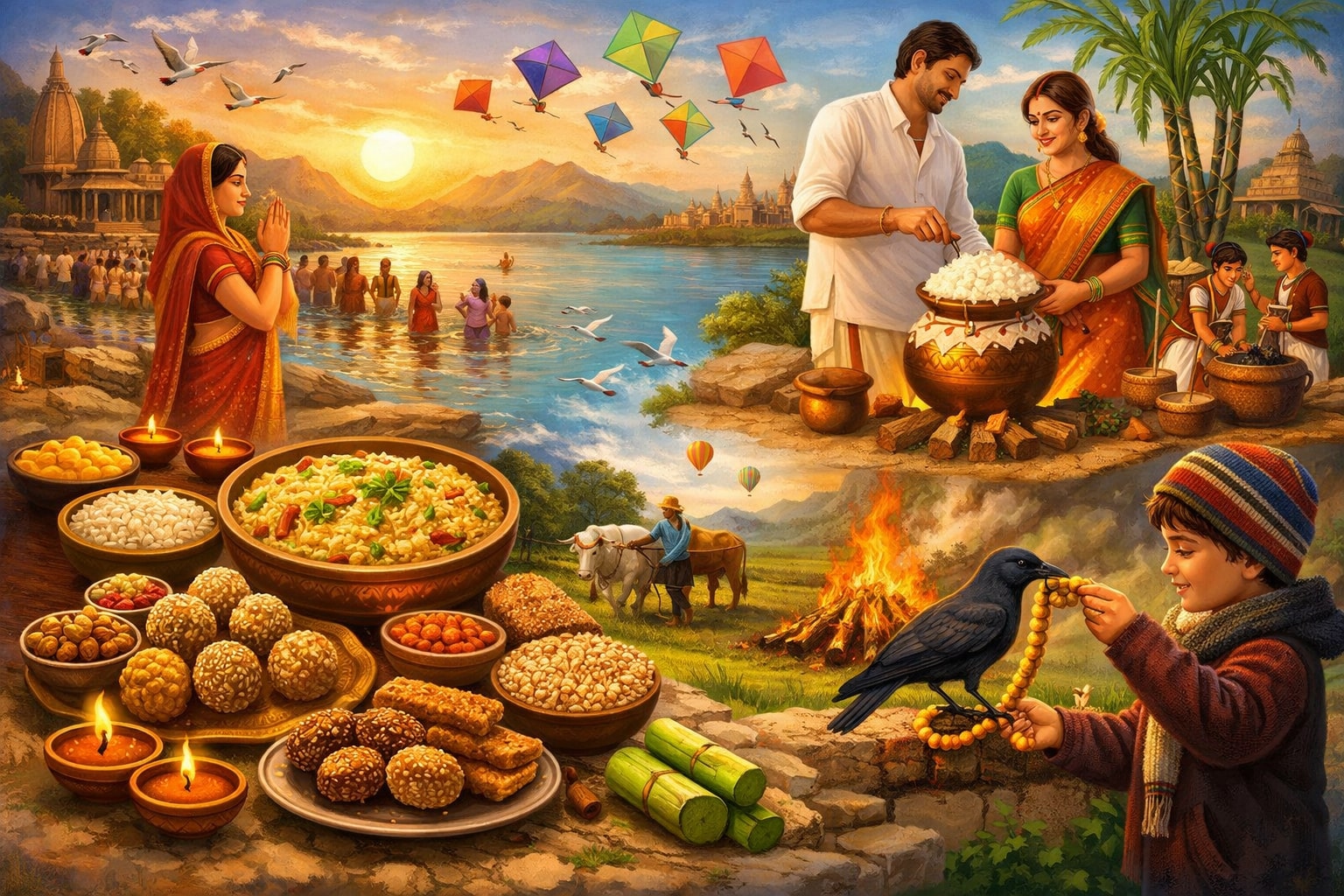 मकर संक्रांति: परंपरा, प्रकृति और पोषण का संगम