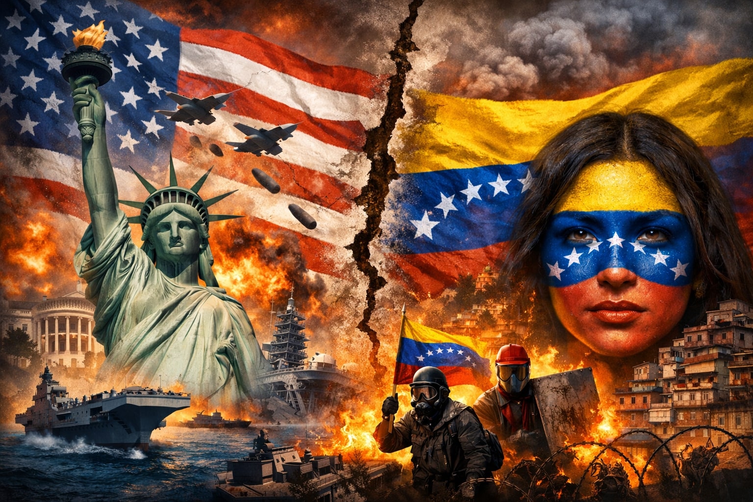 सत्ता, स्वार्थ और सैन्य दबाव: वेनेज़ुएला पर अमेरिका की विवादित नीति