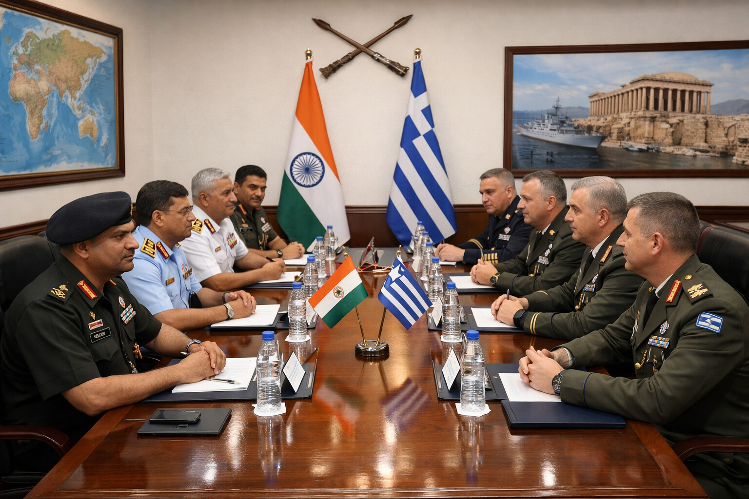 भारत-ग्रीस संबंधों में नया अध्याय: पहली बार ‘सैनिक स्तर पर’ सीधी वार्ता