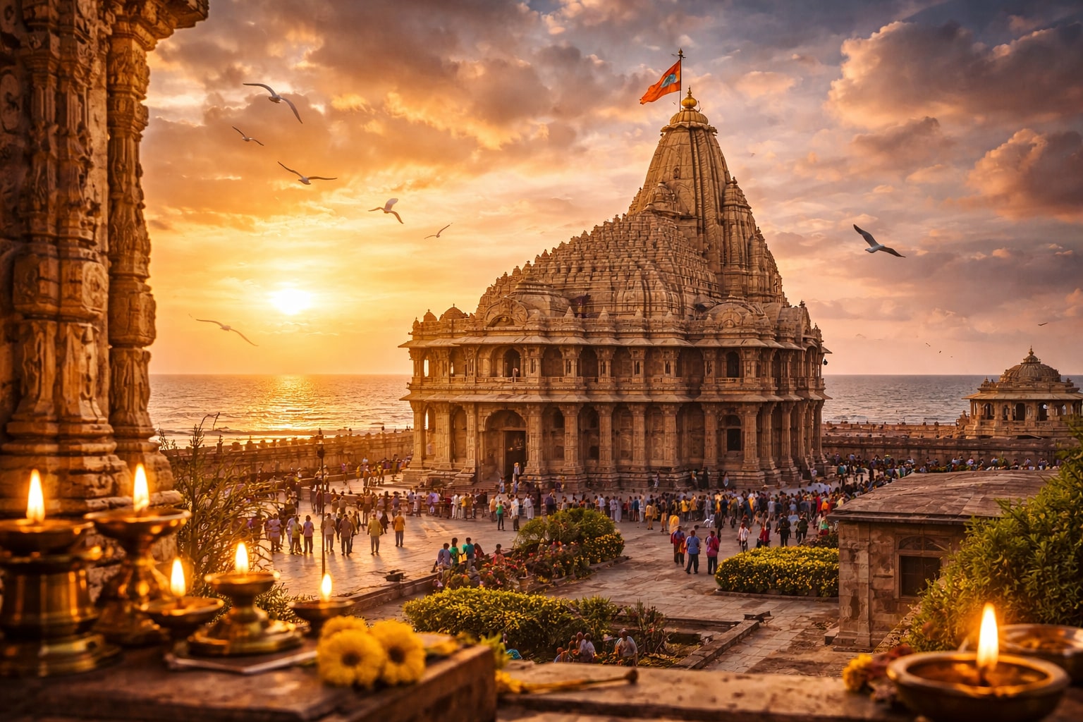 सोमनाथ मंदिर: सहस्राब्दी का साक्षी, आस्था और पुनर्जागरण की अमर कहानी