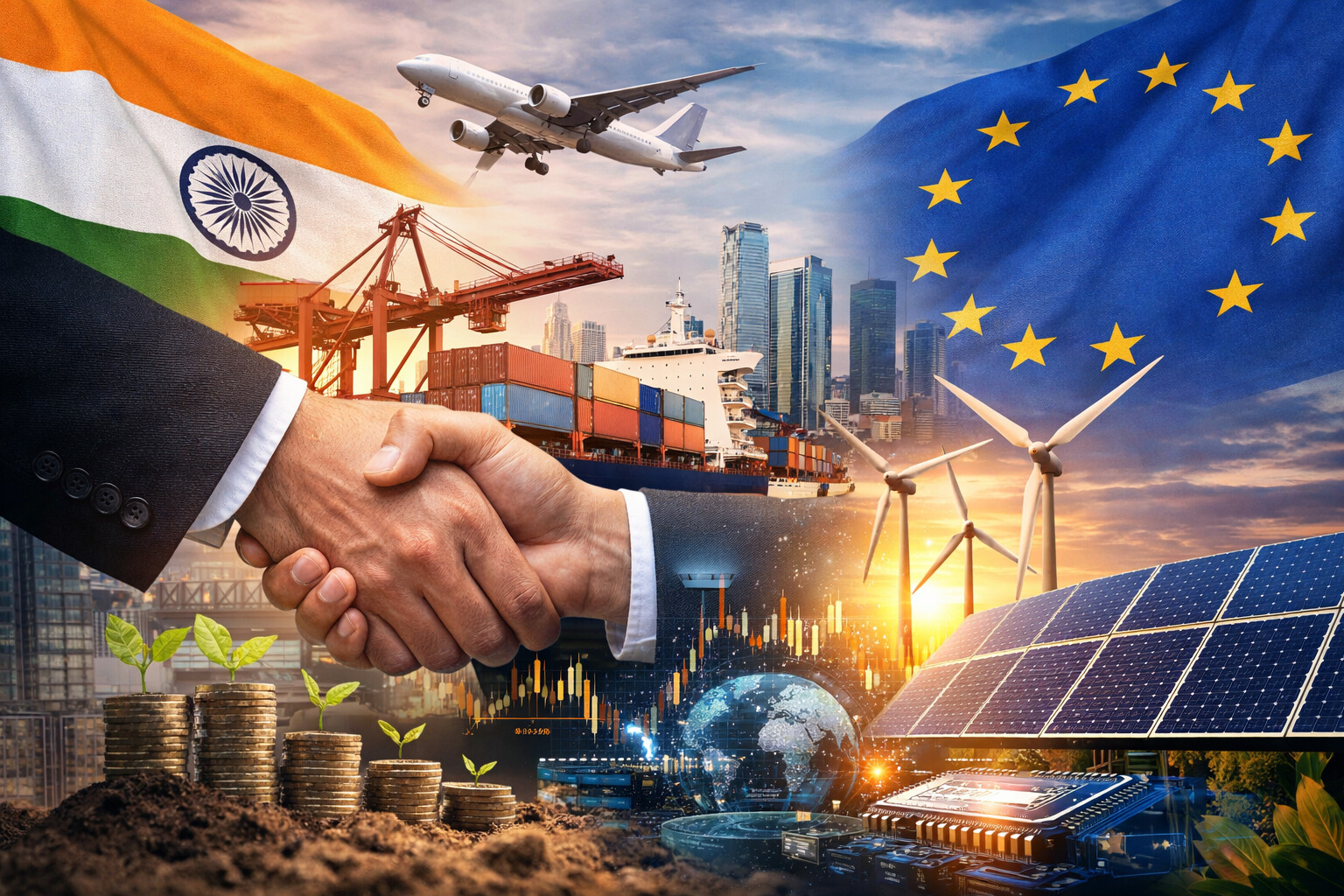 भारत-EU व्यापार संबंध 2026: अवसर, चुनौतियाँ और भविष्य की दिशा