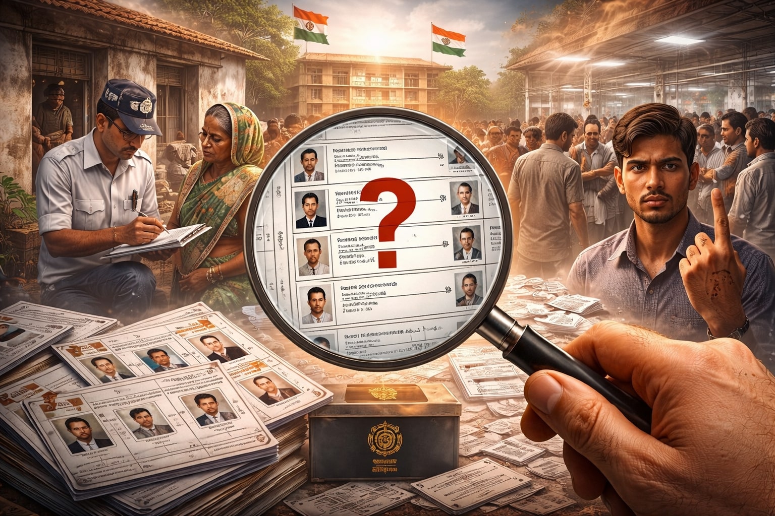 SIR: मतदाता सूची की सफ़ाई या लोकतंत्र की अग्निपरीक्षा?