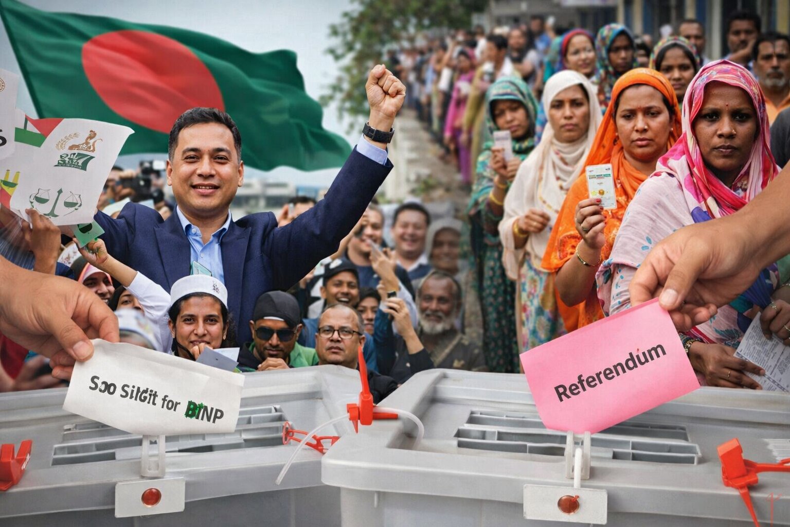 बांग्लादेश के 12 फ़रवरी 2026 के आम चुनाव: लोकतंत्र का नया अध्याय