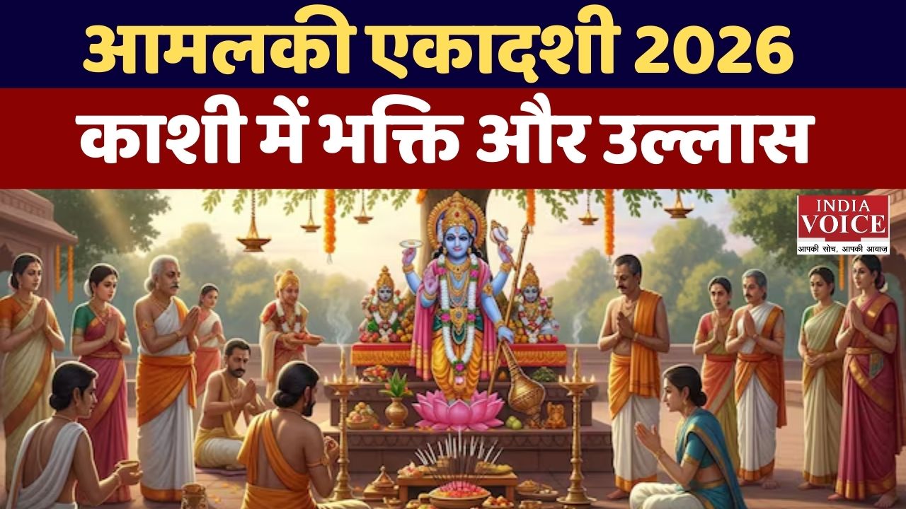 27 फरवरी को वाराणसी में “आमलकी एकादशी” का पावन उत्सव, दिव्यता और श्रद्धा का संगम