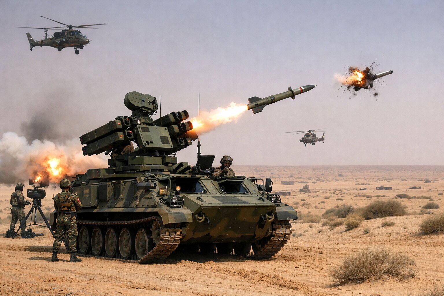 भारतीय सेना ने पोखरण में स्ट्रेला-10 वायु रक्षा मिसाइल का सफल परीक्षण किया