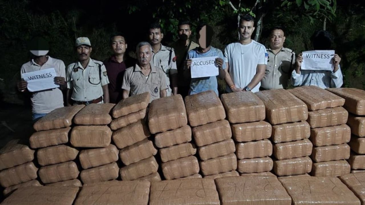 असम पुलिस ने 10.8 करोड़ रुपए की ड्रग्स की जब्त, एक आरोपी गिरफ्तार