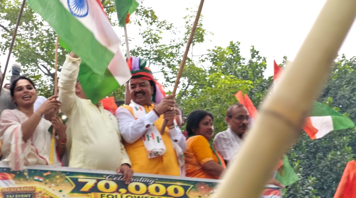 हर घर तिरंगा अभियान, प्रयागराज में निकली तिरंगा यात्रा, डिप्टी CM केशव प्रसाद मौर्य ने की शिरकत