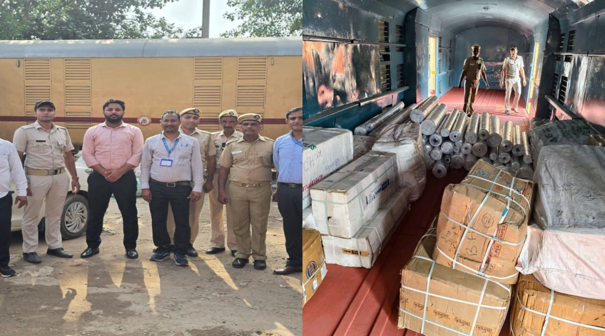 निजामुद्दीन रेलवे स्टेशन पर GST विभाग का बड़ा एक्शन, 5 करोड़ का माल जब्त