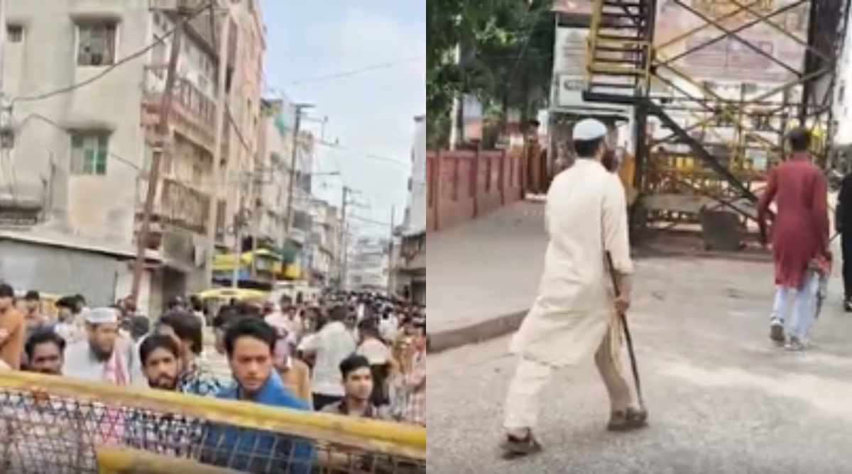 उज्जैन में शाही मस्जिद का हिस्सा हटाए जाने को लेकर बवाल; पत्थरबाजी के बीच छोड़े गए आंसू गैस के गोले