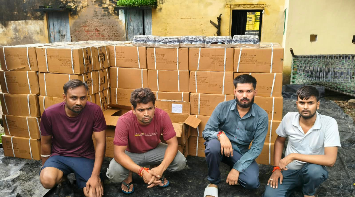 STF और पुलिस ने 30 हजार कोडीन कफ सिरप की बोतलों को पकड़ा