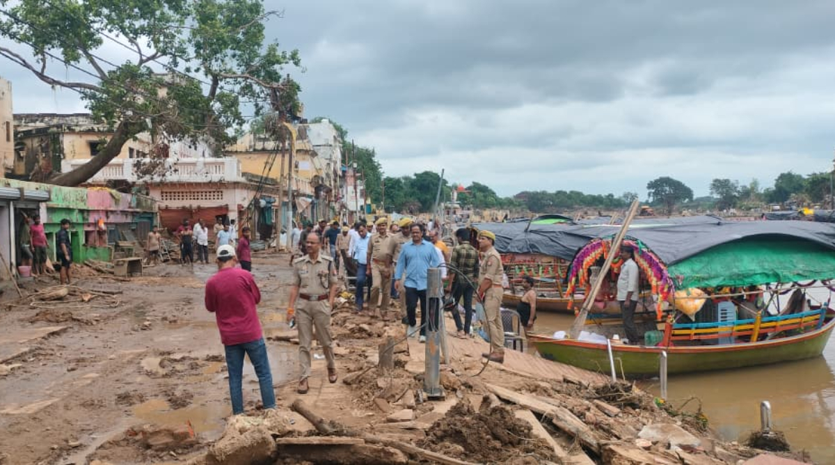 चित्रकूट में बाढ़ के बाद युद्धस्तर पर राहत कार्य, नुकसान का जल्द पूरा होगा सटीक सर्वे, मिलेगा मुआवजा