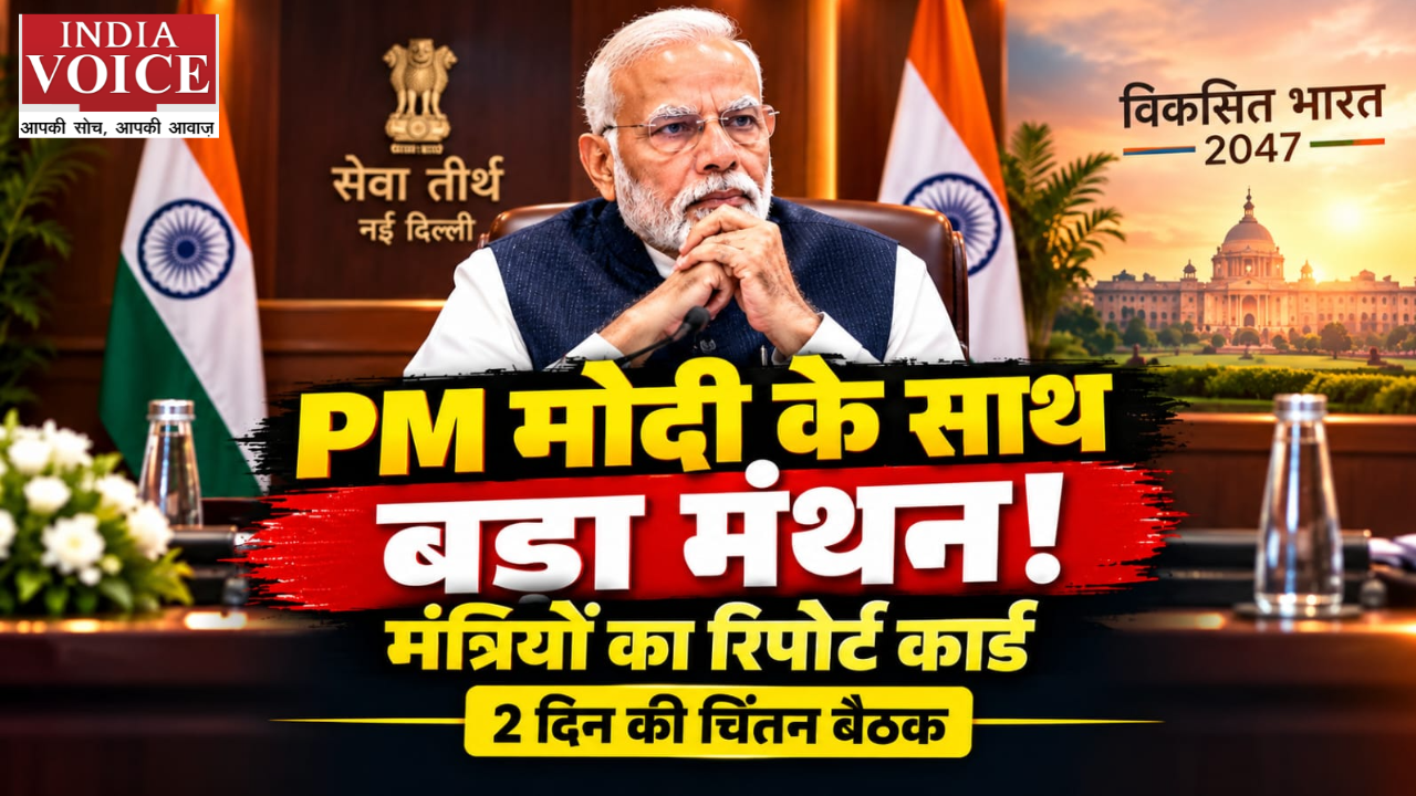 दो दिन का बड़ा मंथन... रिपोर्ट कार्ड से भविष्य के रोडमैप तक, PM मोदी के साथ मंत्रियों की चिंतन बैठक आज से