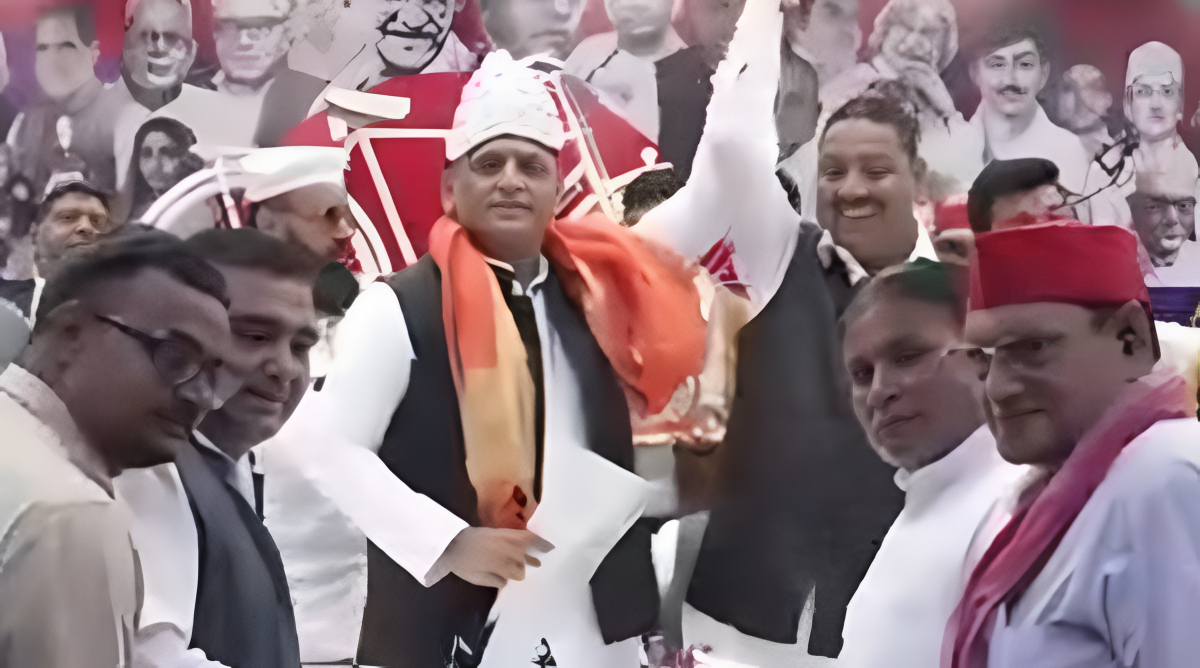 धर्मेंद्र कश्यप सपा में शामिल, अखिलेश यादव बोले- चुनाव की तारीख घोषित होते ही हार जाएगी भाजपा